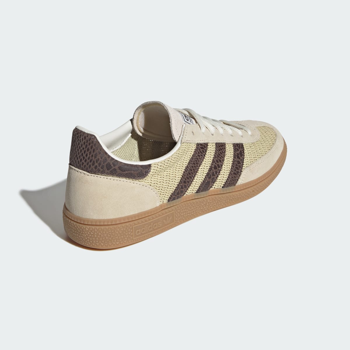 adidas Women's Handball Spezial Shoes - Dual Yellow / Brown / Warm Vanilla