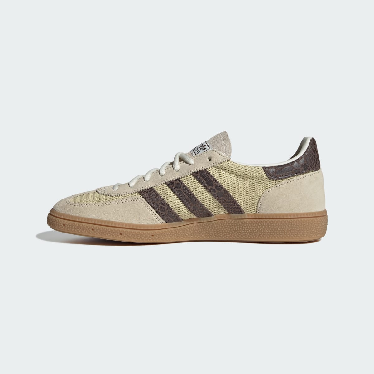 adidas Women's Handball Spezial Shoes - Dual Yellow / Brown / Warm Vanilla