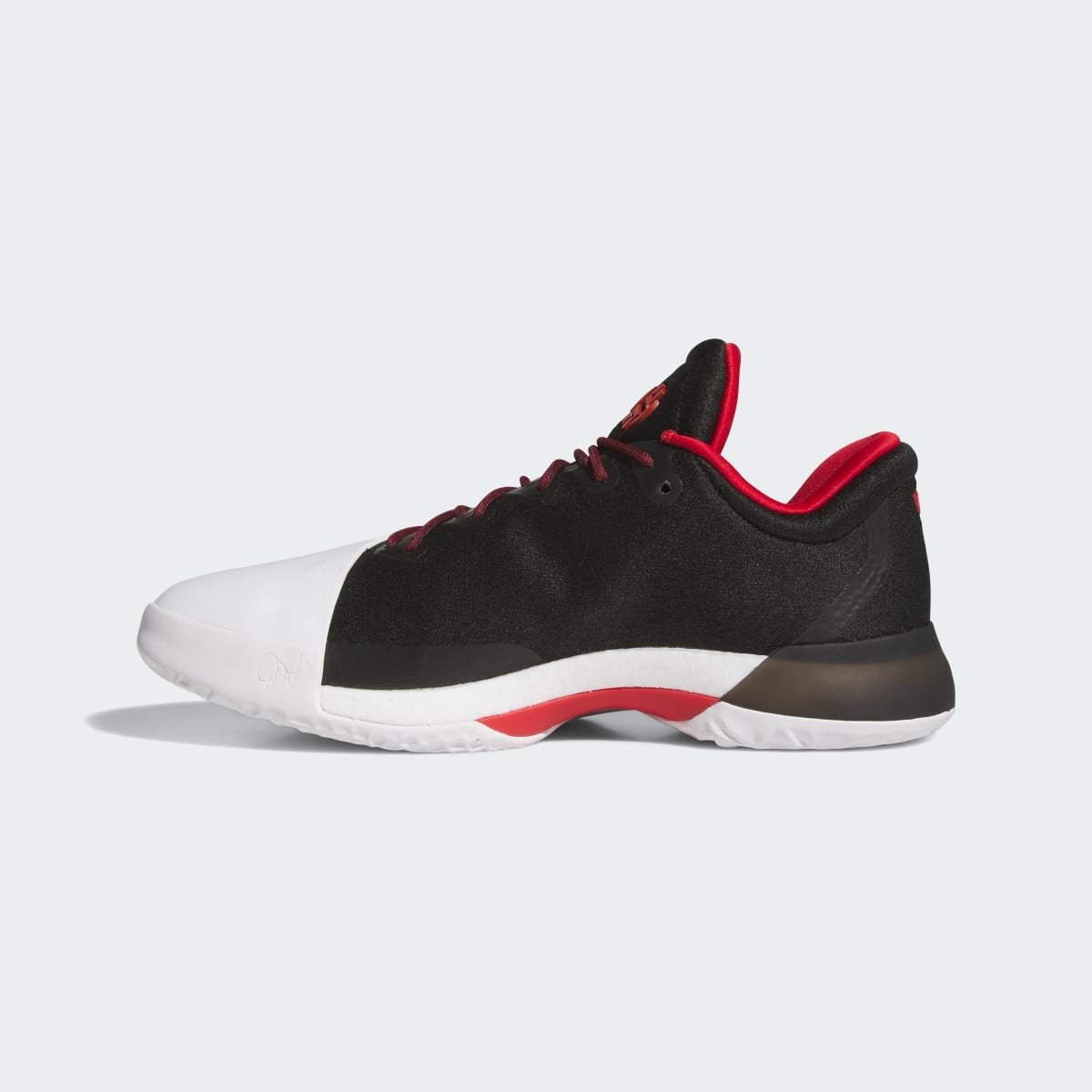 adidas Men's Harden Volume 1 Pioneer Shoes - Core Black / Cloud White / Better Scarlet