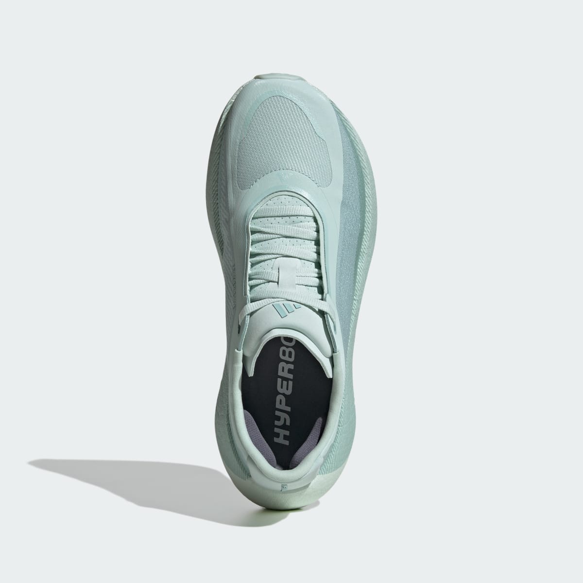 adidas Women's Hyperboost Edge Running Shoes - Vapour Green / Onix / Matte Silver