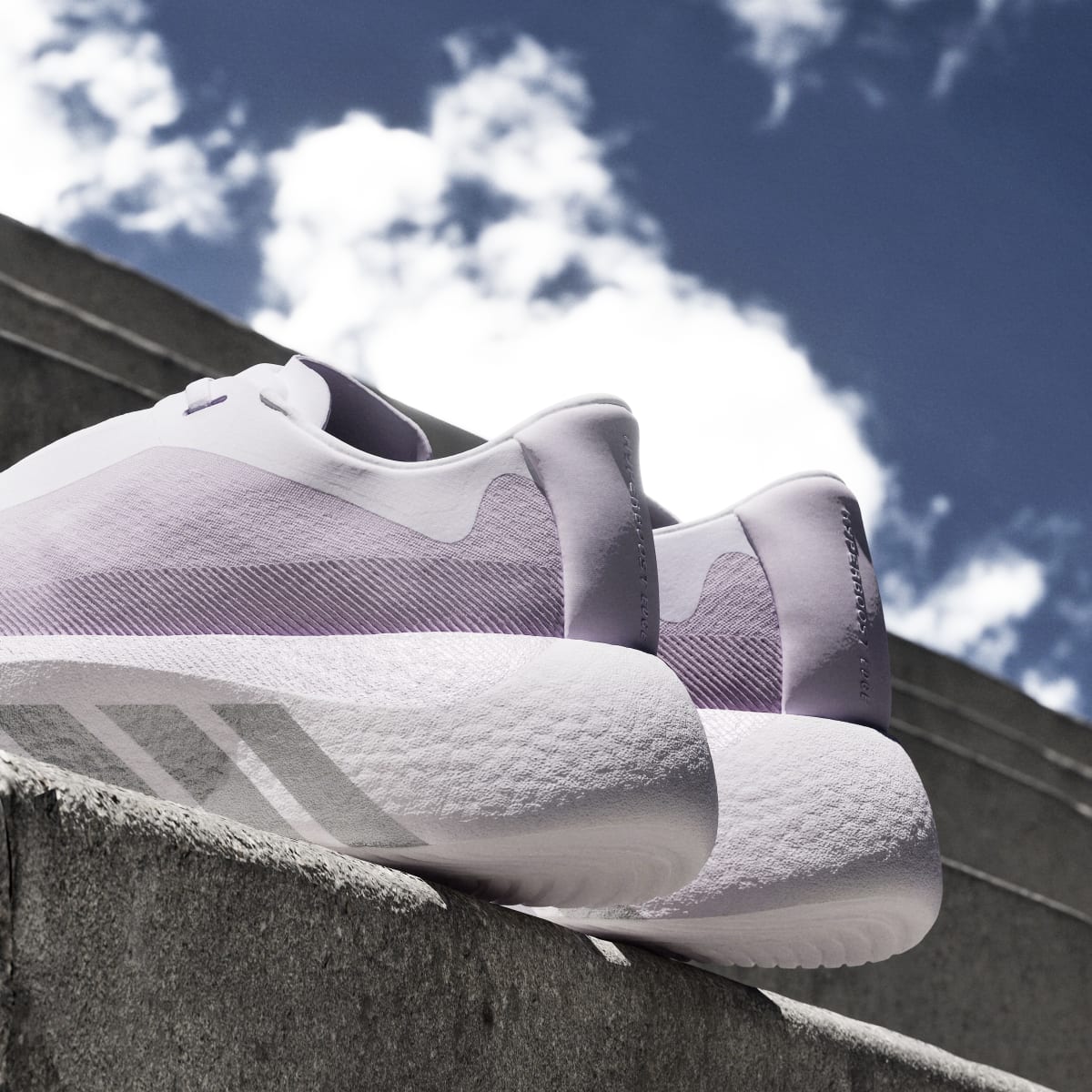 adidas Women's Hyperboost Edge Running Shoes - Frozen Purple / Silver Metallic / Silver Dawn