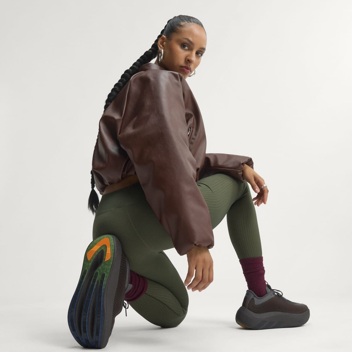 adidas Women's Hyperboost Ephr Shoes - Night Brown / Utility Black / Core Black