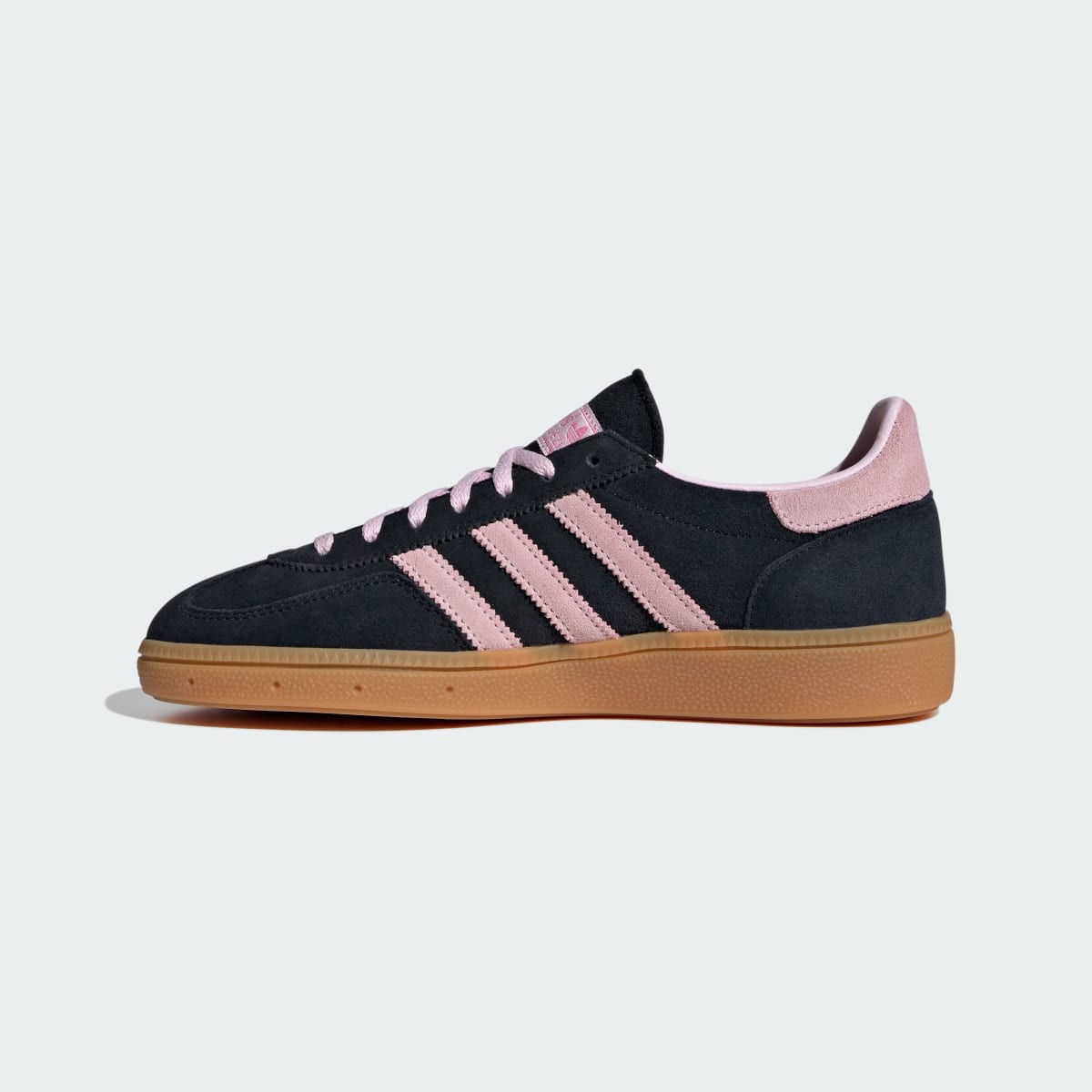 adidas Women's Handball Spezial Shoes - Core Black / Clear Pink / Gum