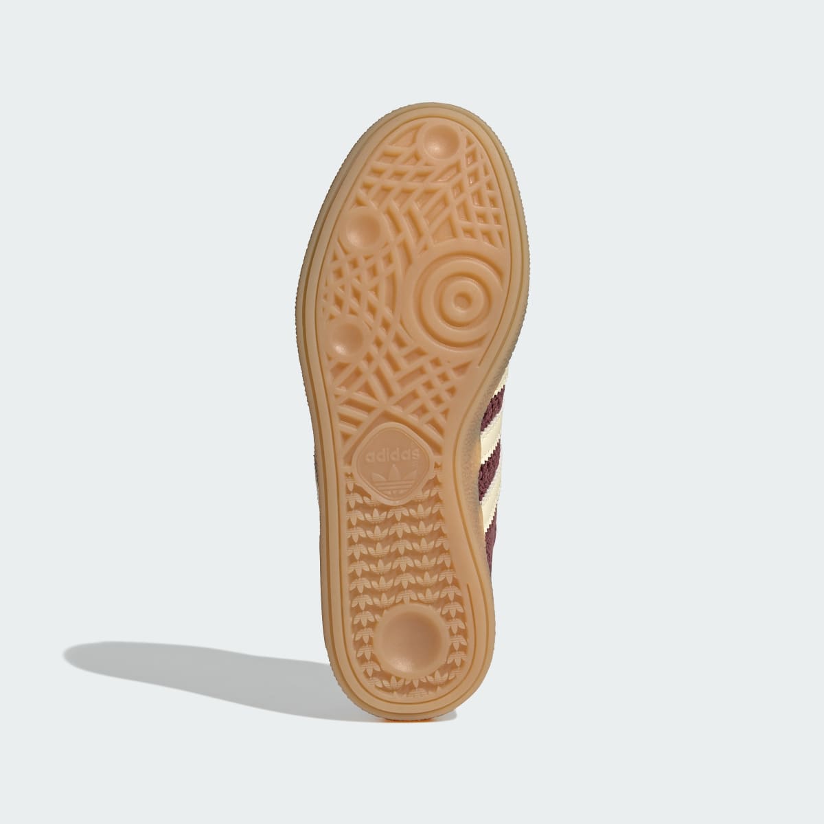 adidas Women's Handball Spezial Shoes - Burgundy / Warm Vanilla / Gum