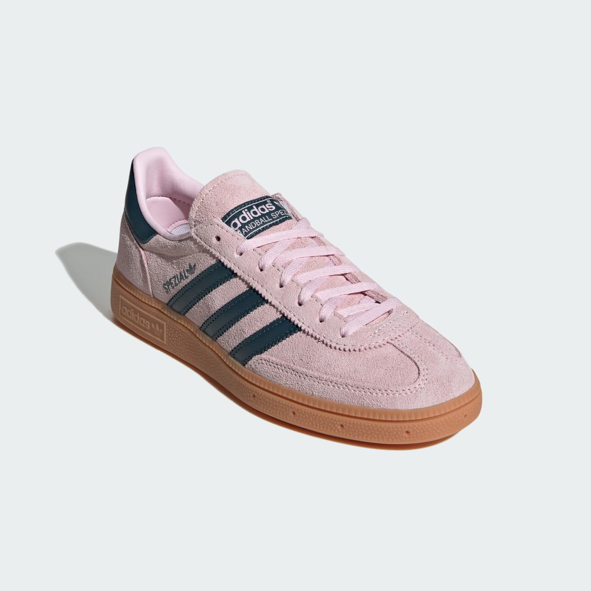 adidas Women's Handball Spezial Shoes - Clear Pink / Arctic Night / Gum