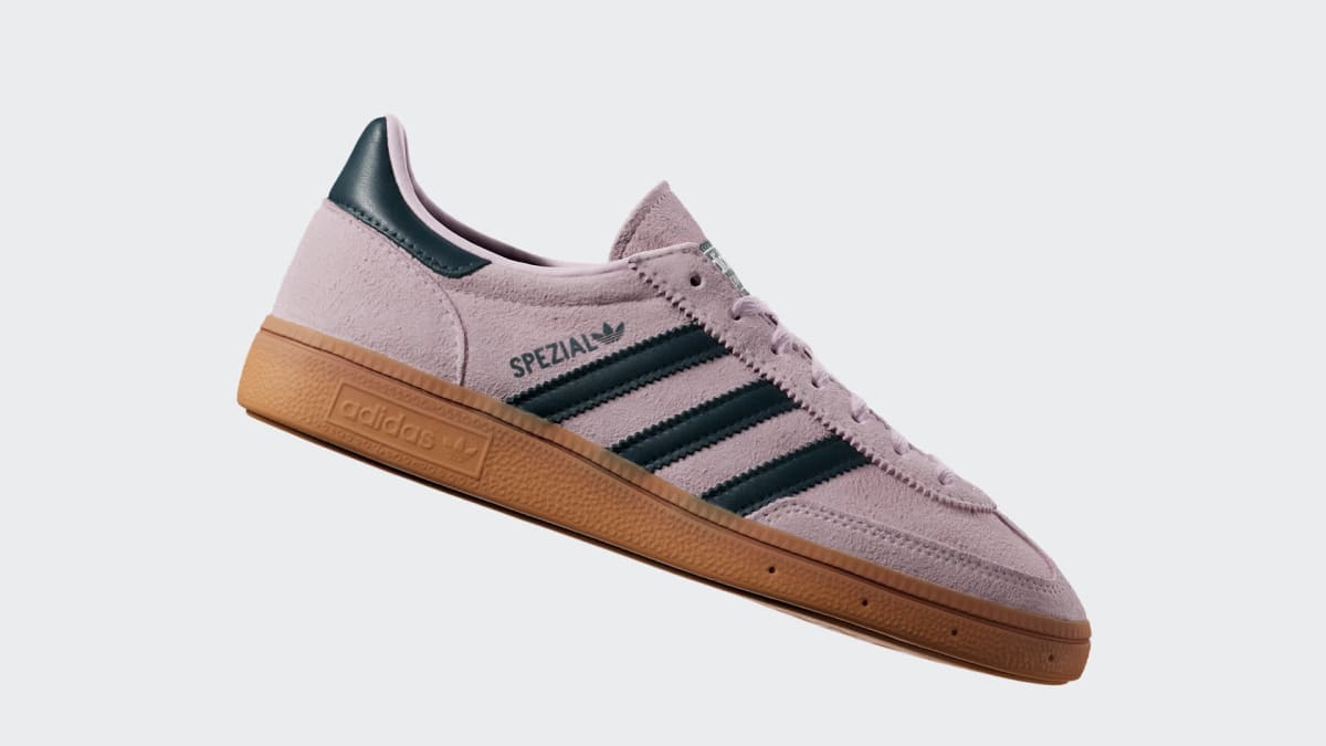 adidas Women's Handball Spezial Shoes - Clear Pink / Arctic Night / Gum