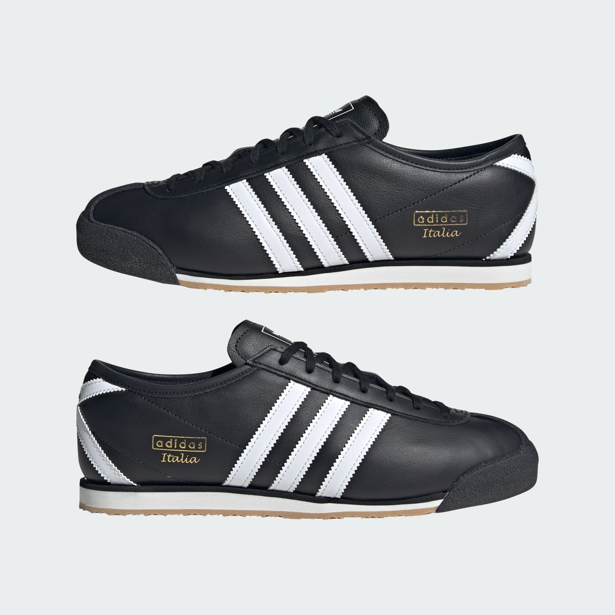 adidas Women's Italia 70s Shoes - Core Black / Cloud White / Gum