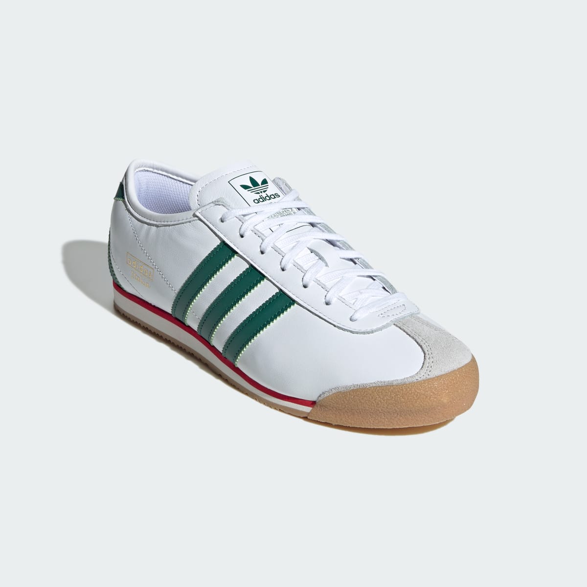 adidas Women's Italia 70s Shoes - Cloud White / Collegiate Green / Gum