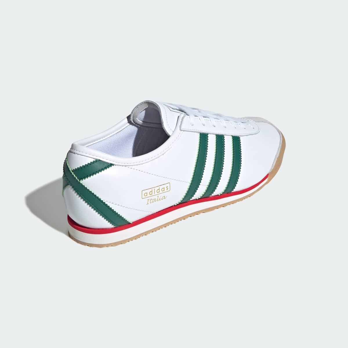 adidas Women's Italia 70s Shoes - Cloud White / Collegiate Green / Gum