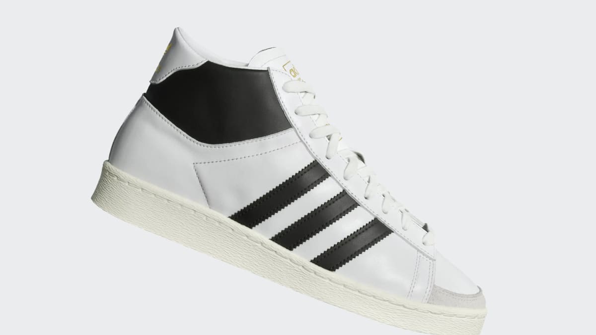 adidas Men's Jabbar HI Shoes - Cloud White / Core Black / Off White
