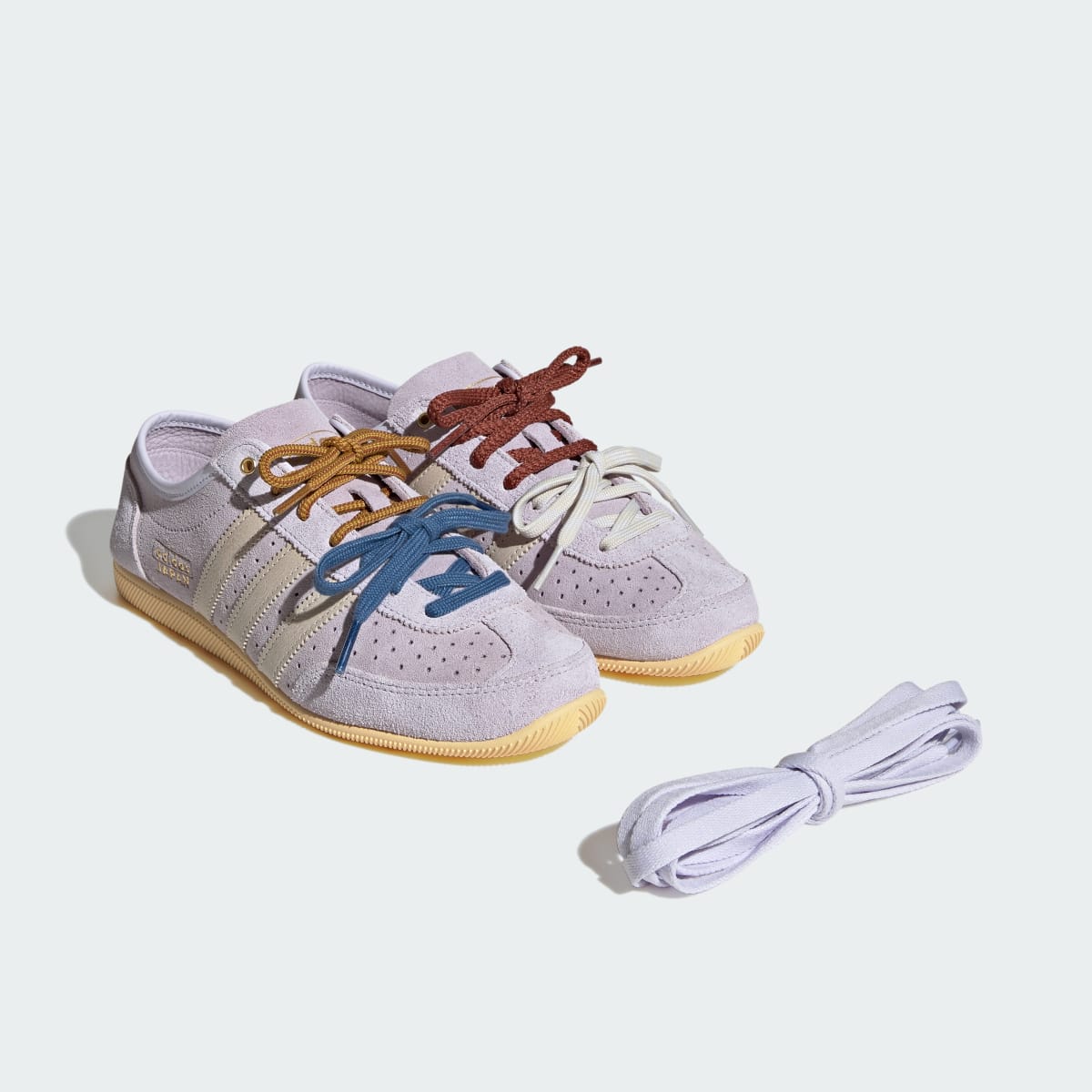 adidas Women's Japan Decon Shoes - Frozen Purple / Alumina / Orange Tint