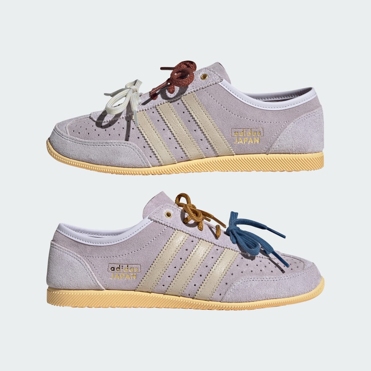 adidas Women's Japan Decon Shoes - Frozen Purple / Alumina / Orange Tint