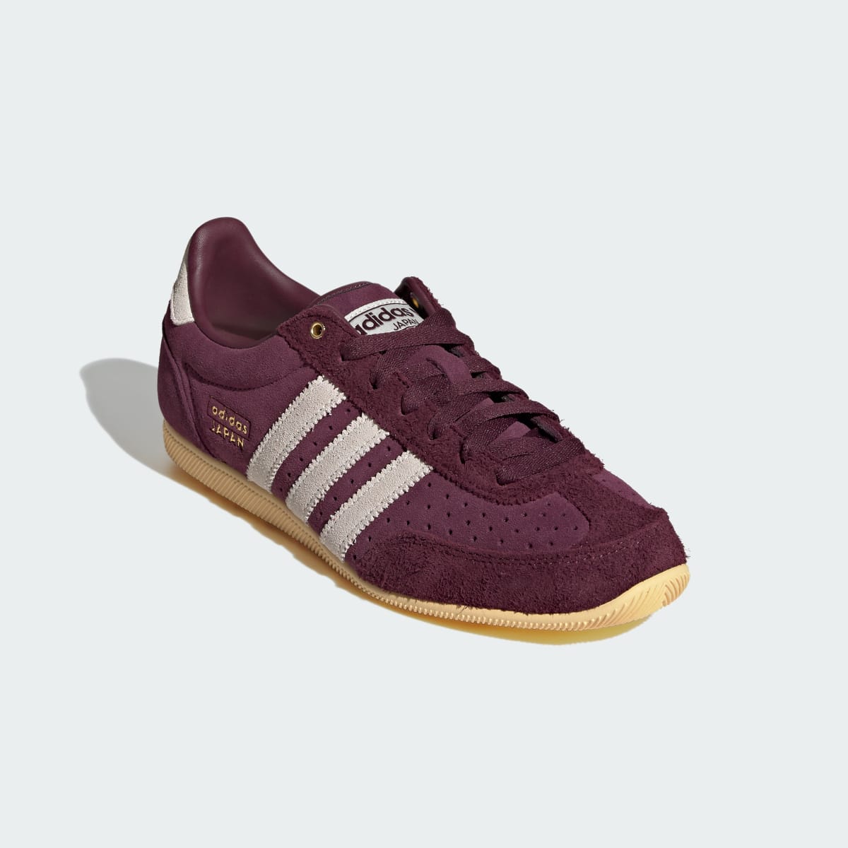 adidas Women's Japan Shoes - Maroon / Cream White / Gold Metallic