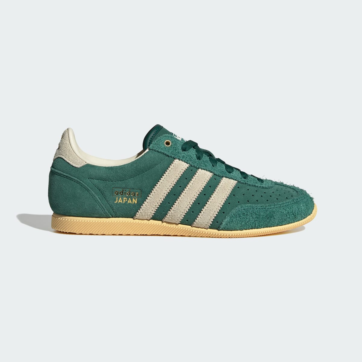 adidas Women's Japan Shoes - Collegiate Green / Warm Vanilla / Gold Metallic