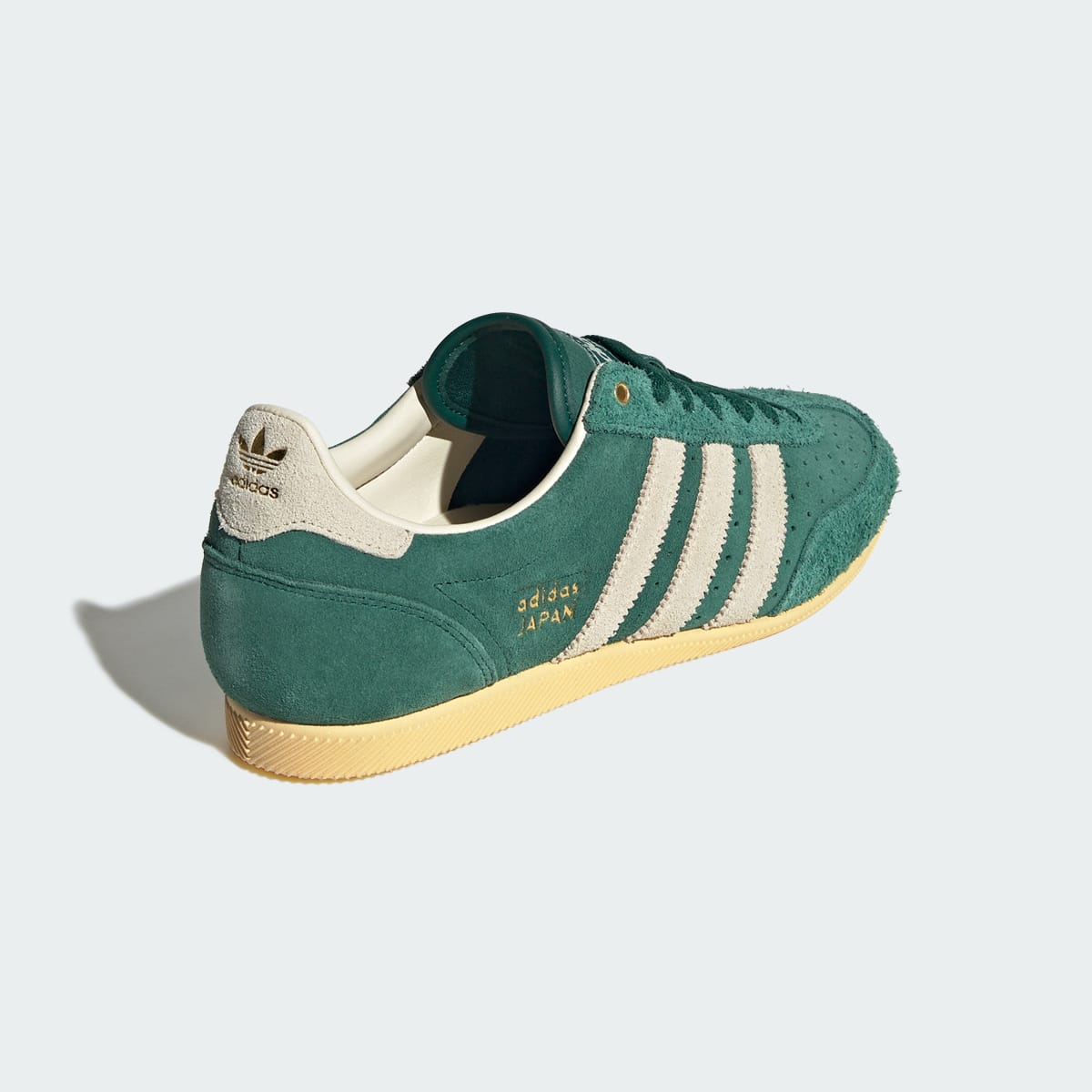 adidas Women's Japan Shoes - Collegiate Green / Warm Vanilla / Gold Metallic