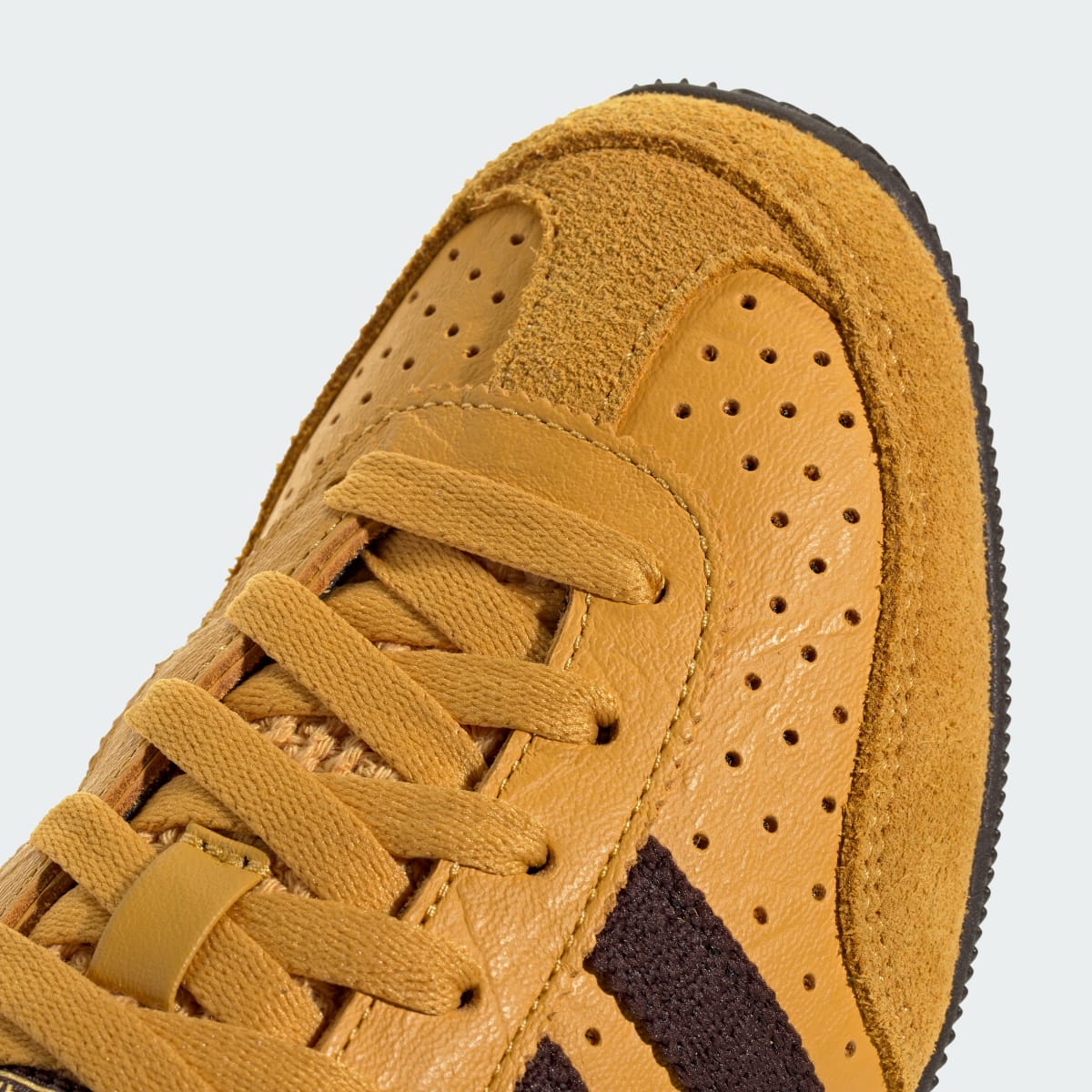 adidas Women's Japan Shoes - Preloved Yellow / Aurora Coffee / Gold Metallic