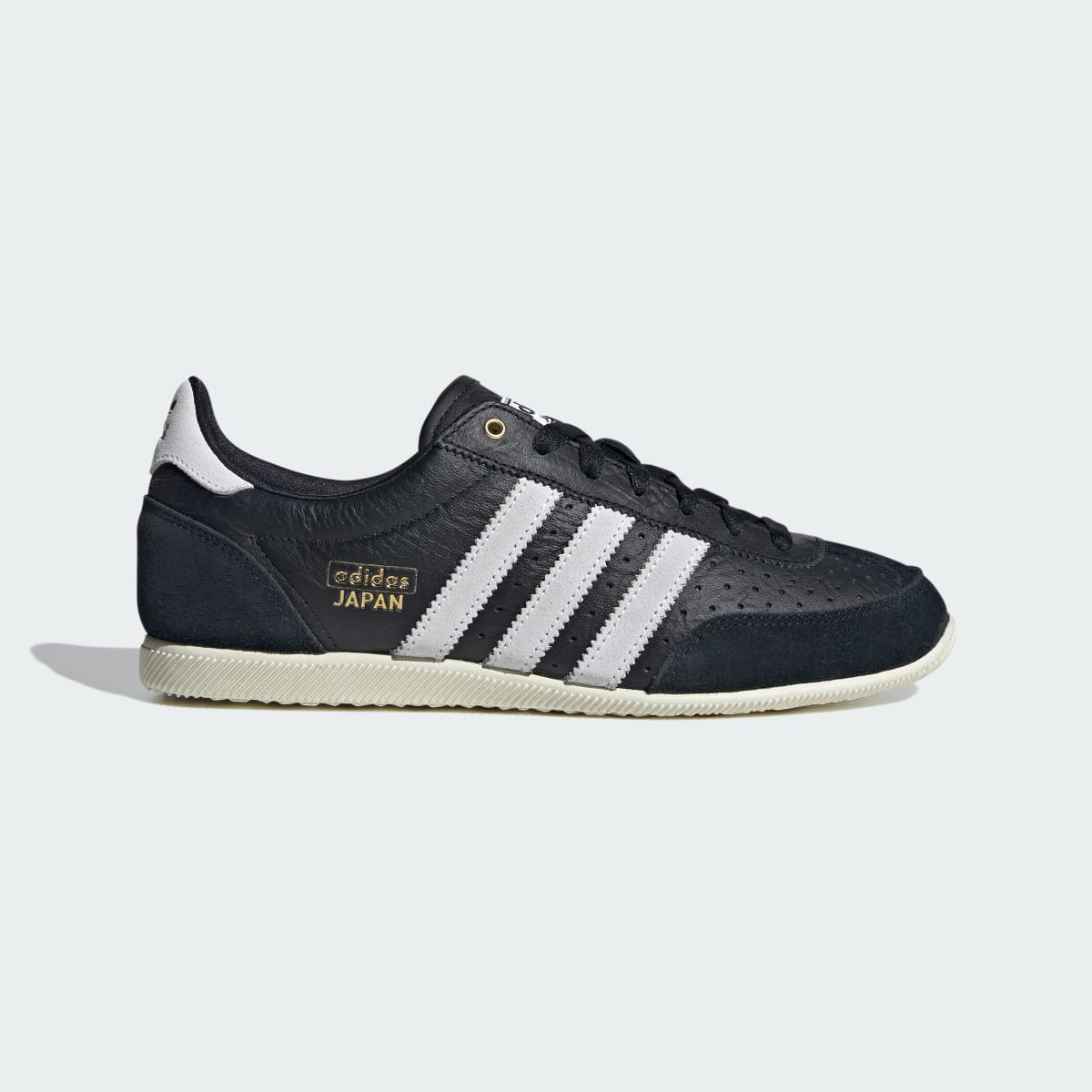adidas Women's Japan Shoes - Core Black / Cloud White / Gold Metallic