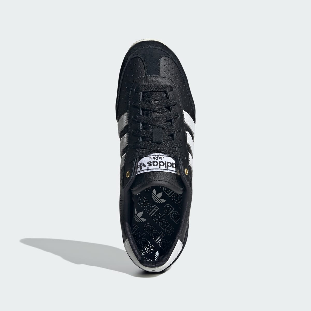 adidas Women's Japan Shoes - Core Black / Cloud White / Gold Metallic