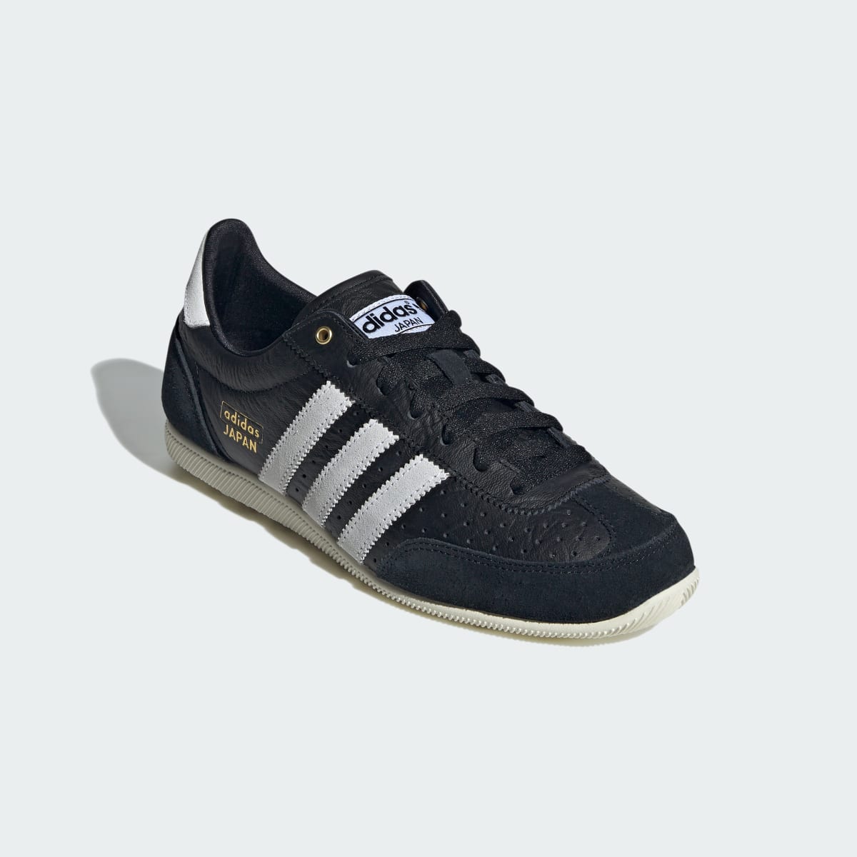 adidas Women's Japan Shoes - Core Black / Cloud White / Gold Metallic
