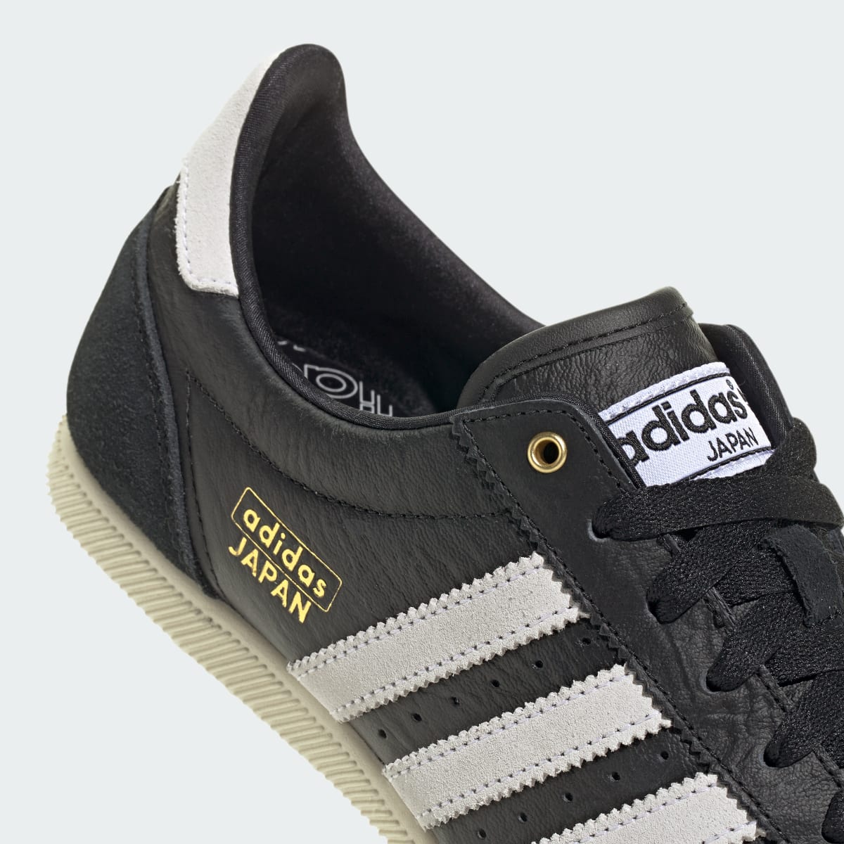 adidas Women's Japan Shoes - Core Black / Cloud White / Gold Metallic