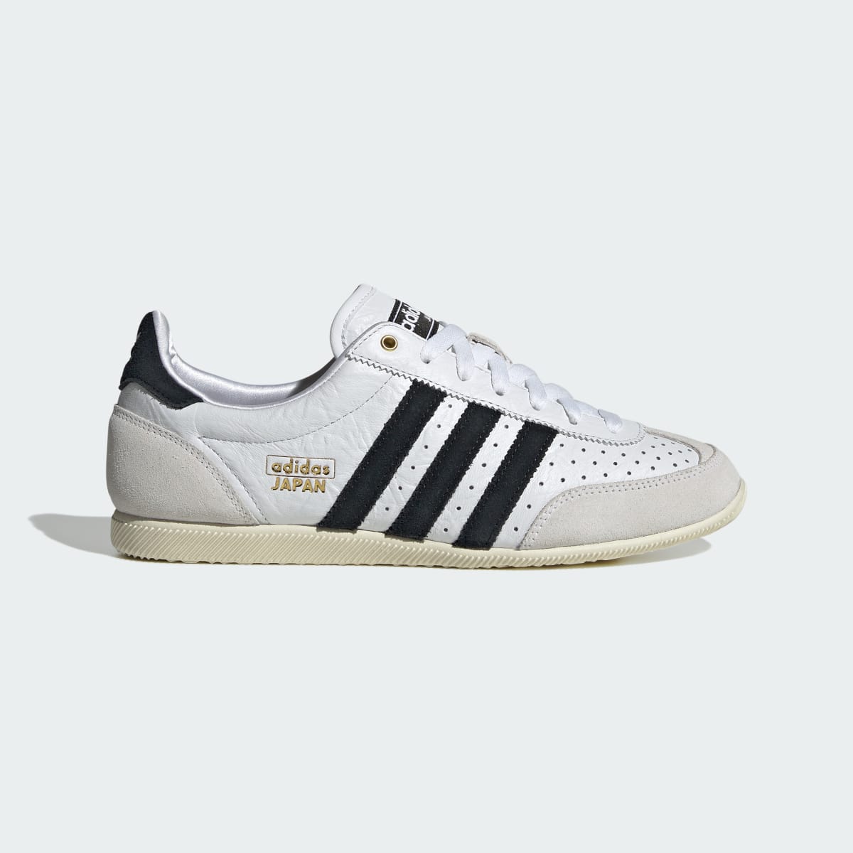 adidas Women's Japan Shoes - Cloud White / Core Black / Gold Metallic