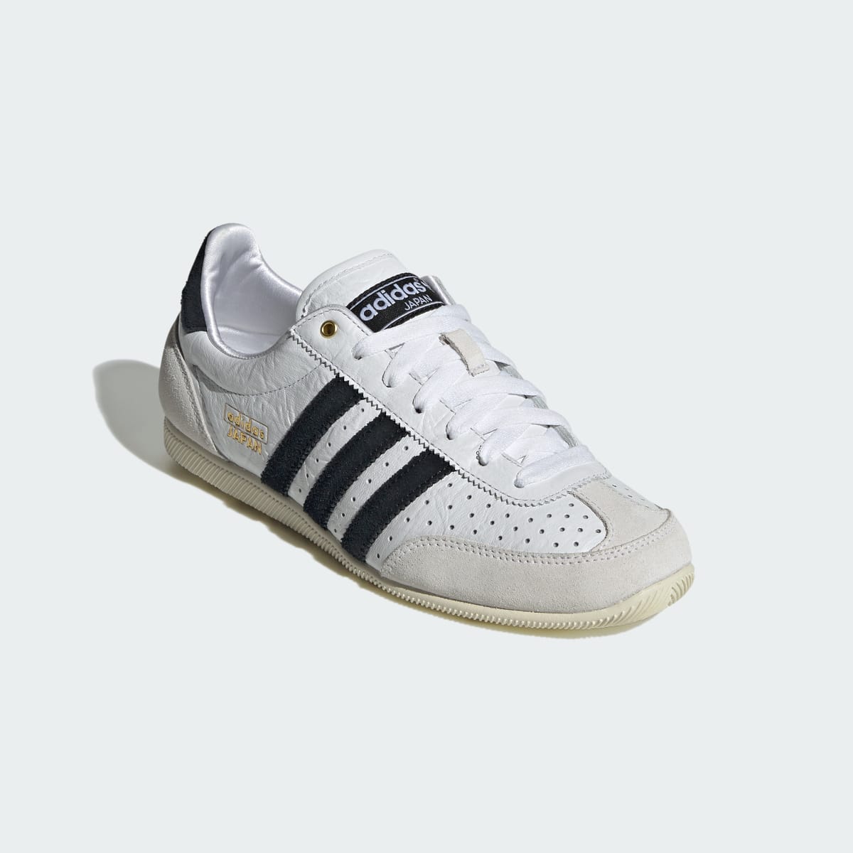 adidas Women's Japan Shoes - Cloud White / Core Black / Gold Metallic