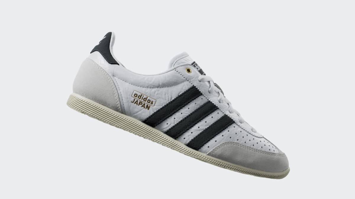 adidas Women's Japan Shoes - Cloud White / Core Black / Gold Metallic
