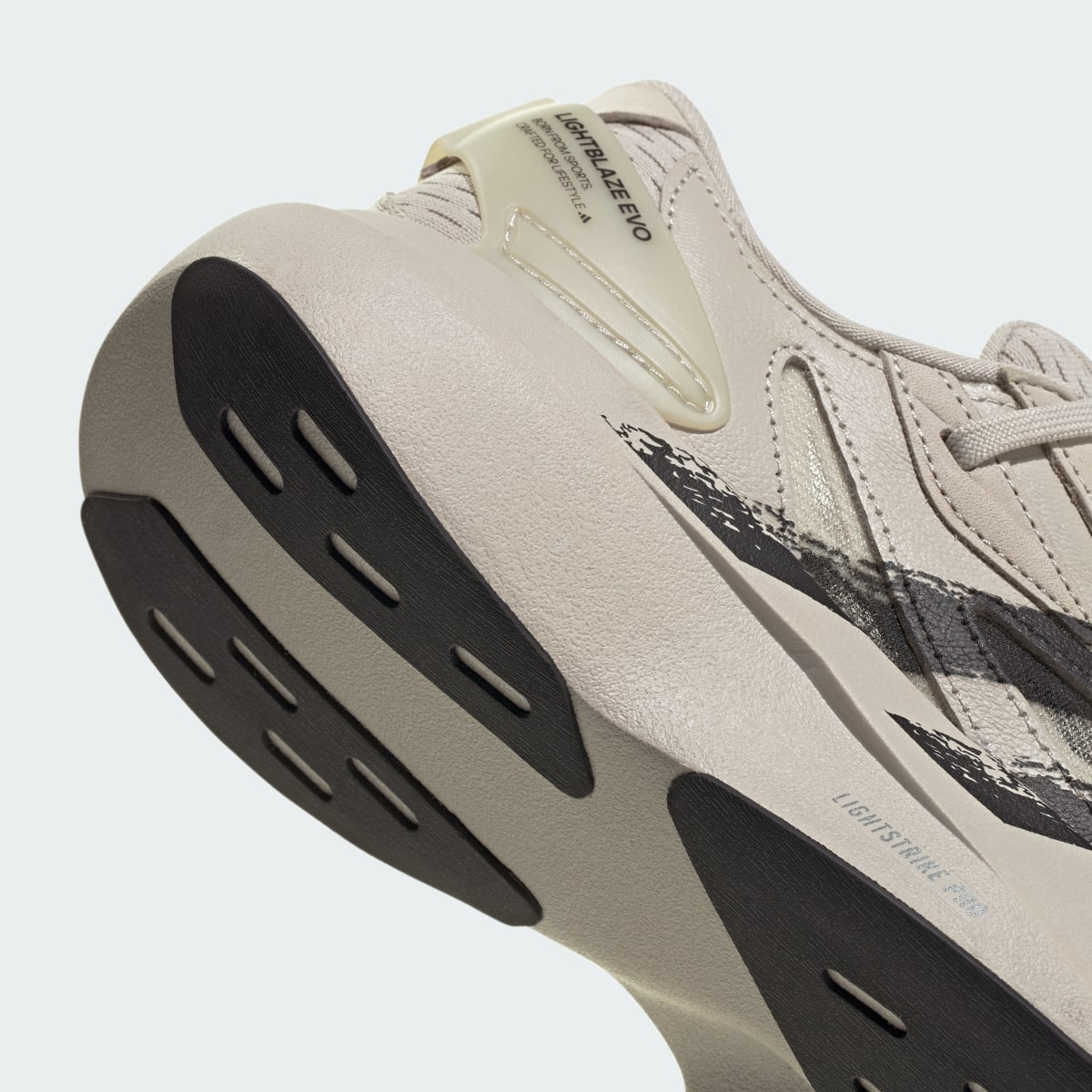 adidas Women's Lightblaze EVO SL Shoes - Beige / Core Black / Off White