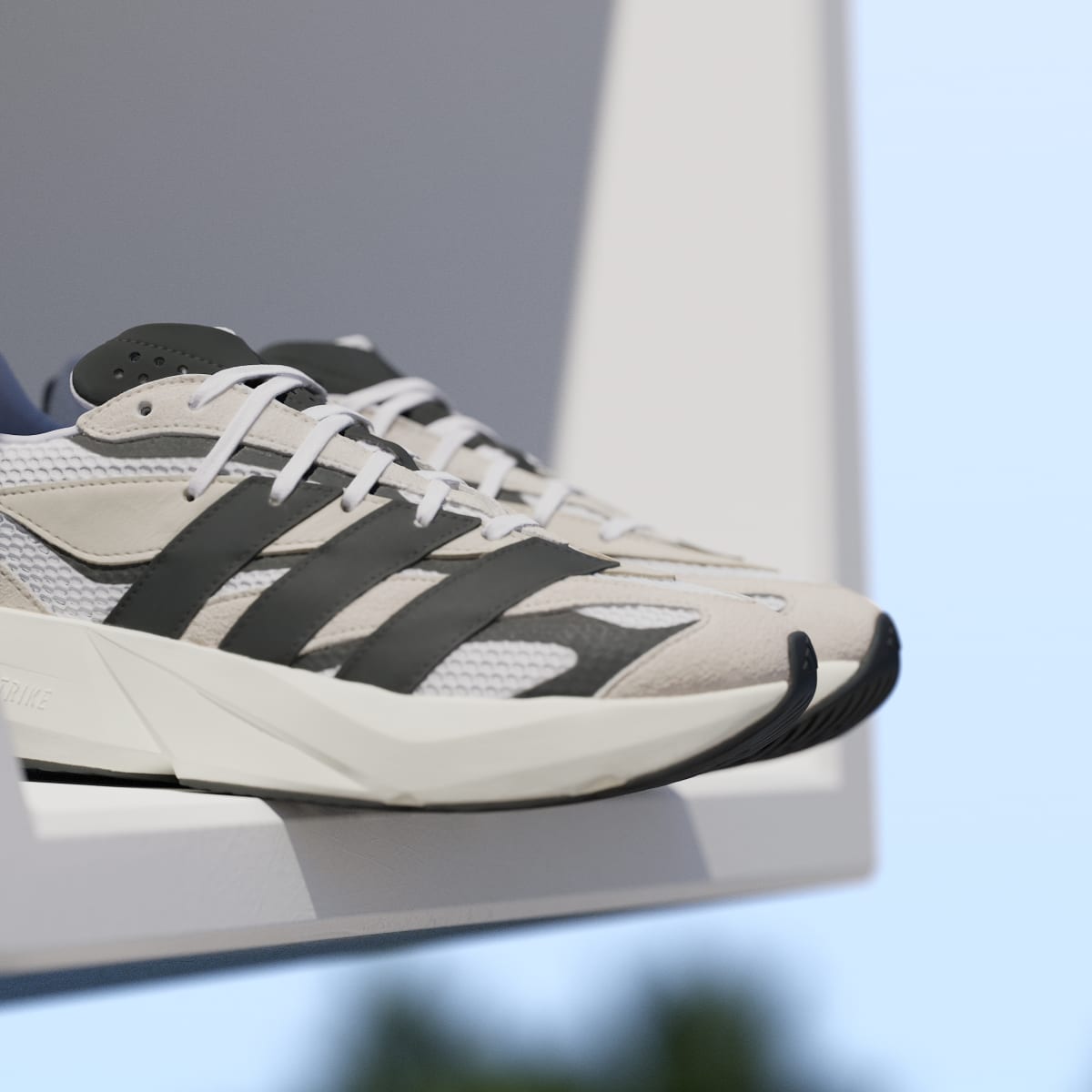 adidas Men's Lightblaze Shoes - Alumina / Core Black / Cloud White