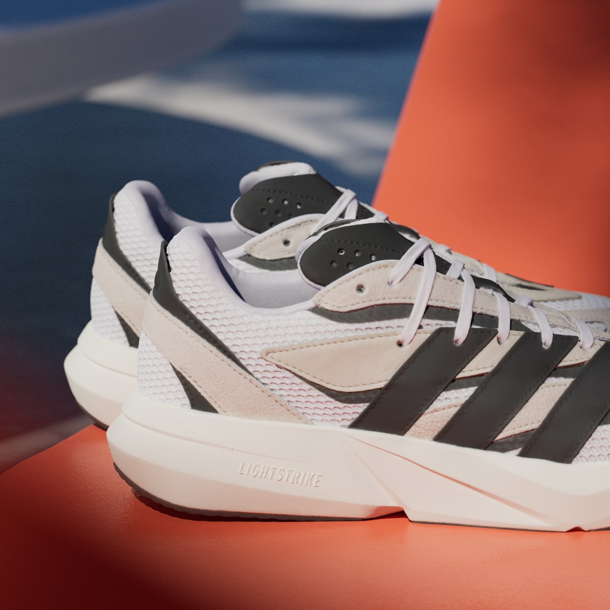 adidas Men's Lightblaze Shoes - Alumina / Core Black / Cloud White