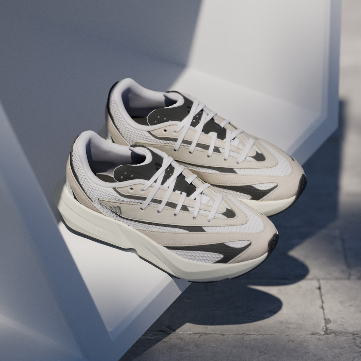 adidas Women's Lightblaze Shoes - Alumina / Silver Metallic / Core Black