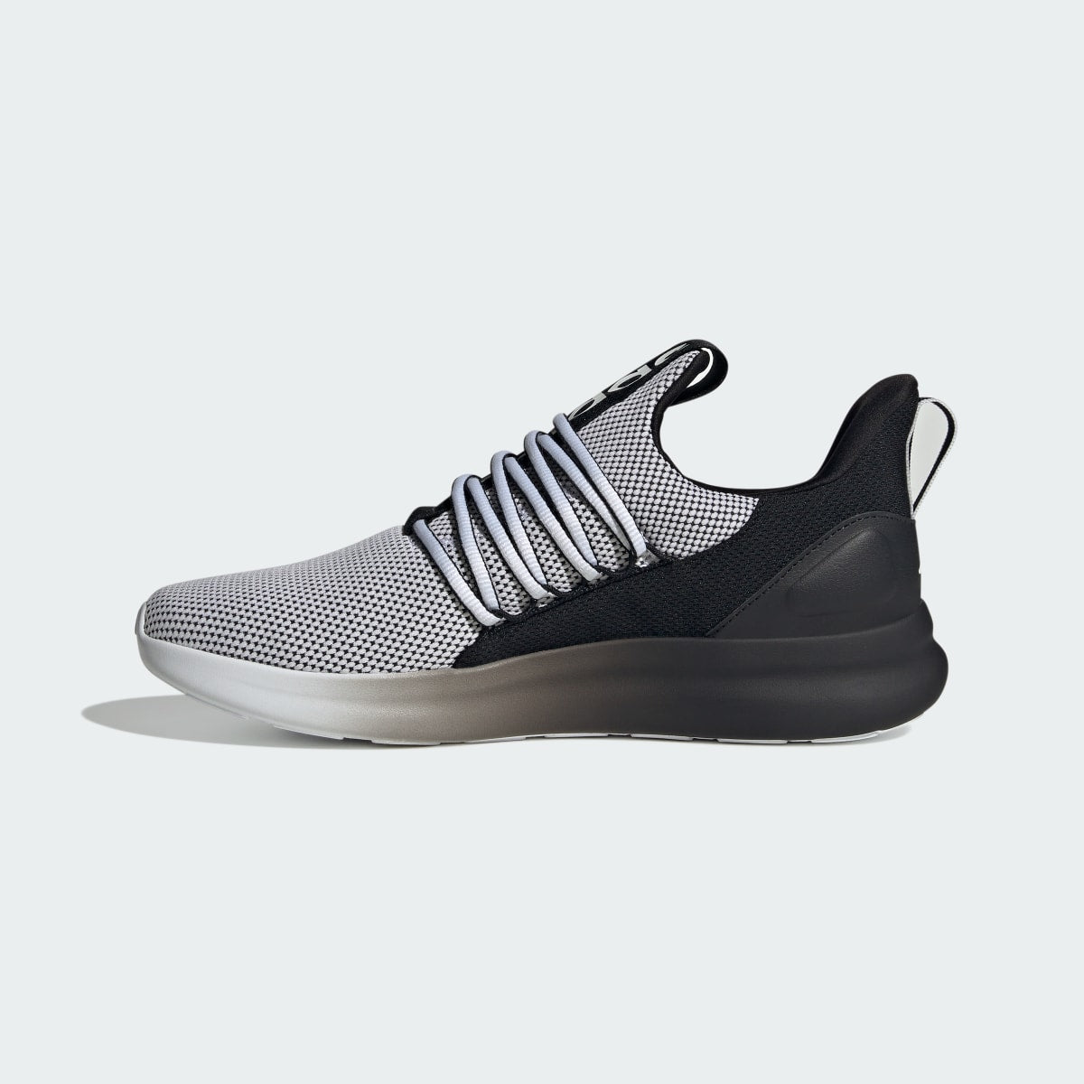 adidas Men's Lite Racer Adapt 7.0 Wide Shoes - Cloud White / Core Black / Cloud White