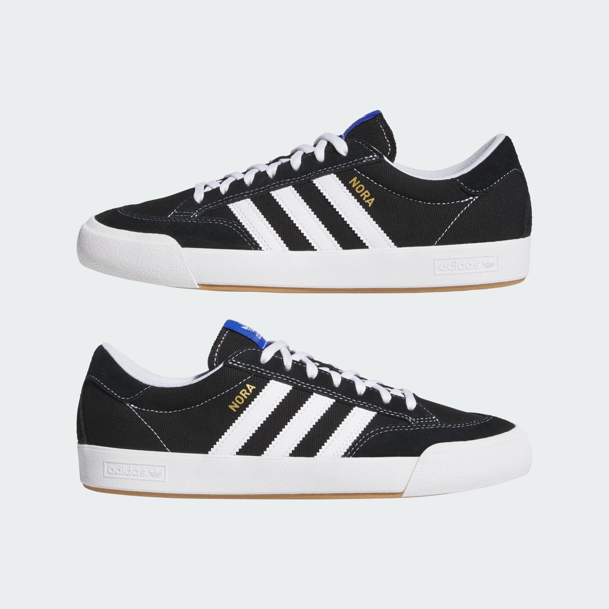 adidas Women's Nora Shoes - Core Black / Cloud White / Blue Bird