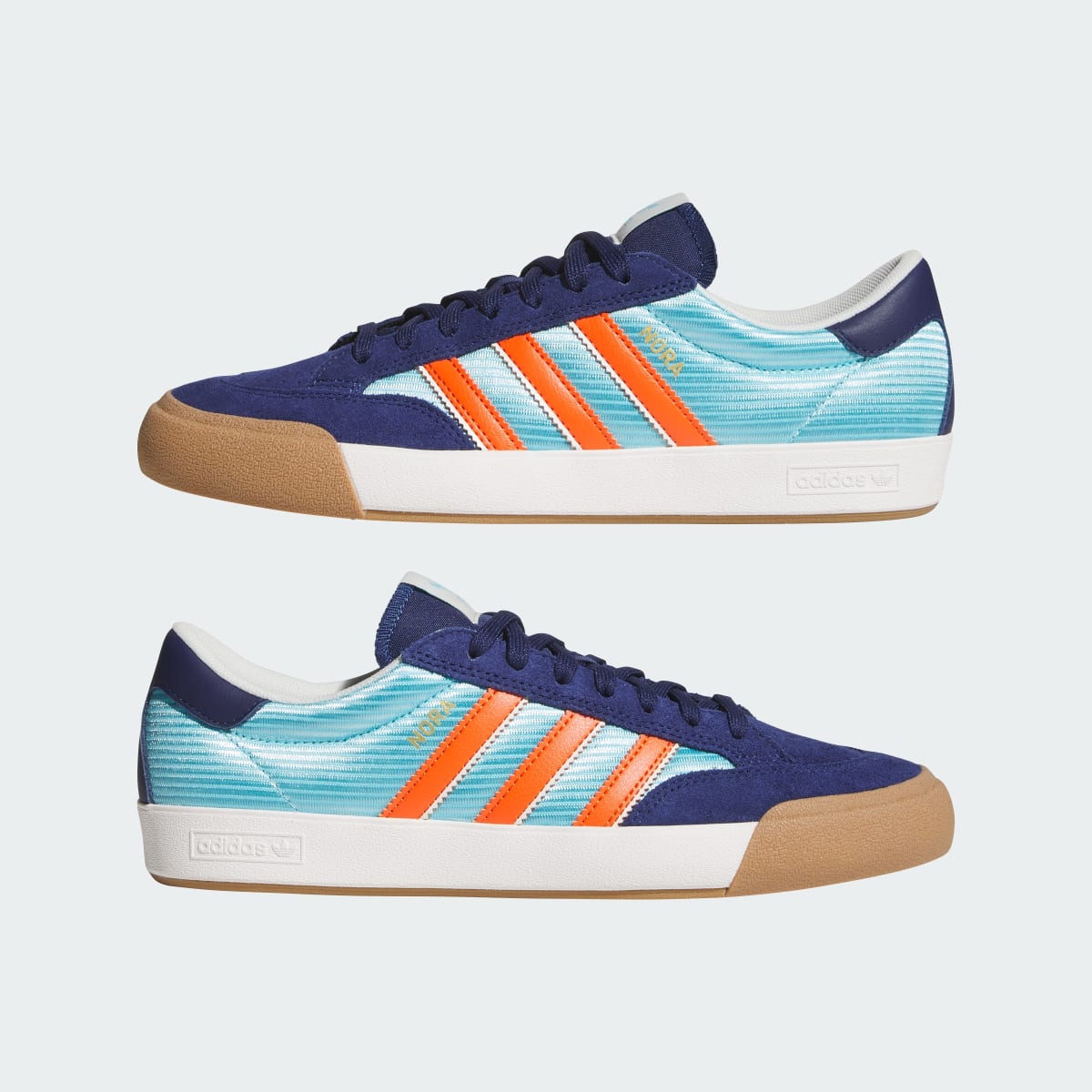 adidas Women's Nora Shoes - Bliss Blue / Semi Impact Orange / Dark Blue