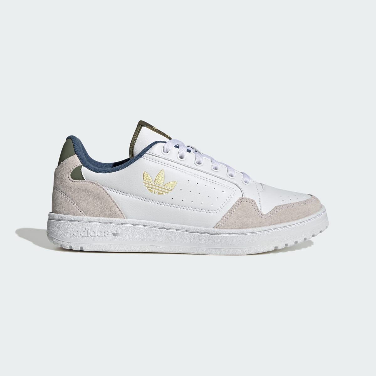 adidas Women's NY 90 W - Cloud White / Almost Yellow / Focus Olive