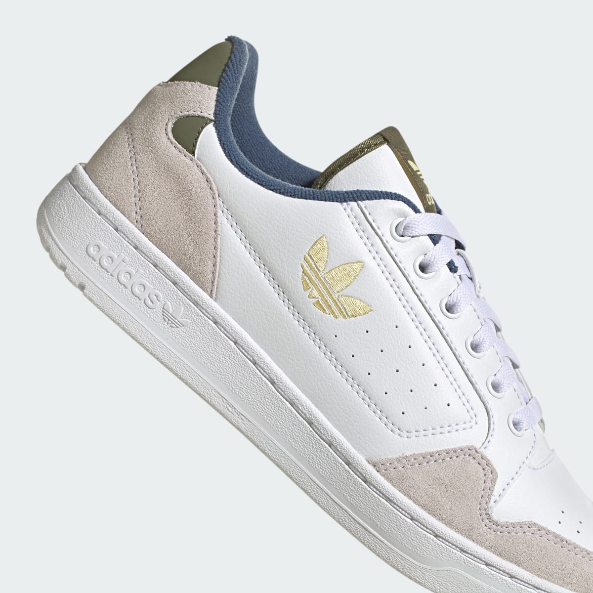 adidas Women's NY 90 W - Cloud White / Almost Yellow / Focus Olive