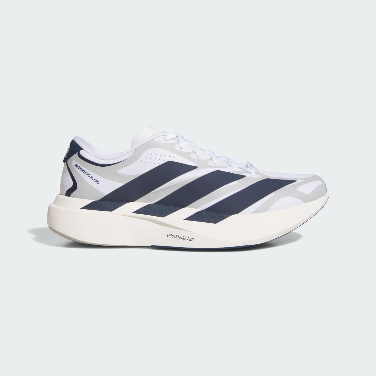 adidas Men's Penn State Nittany Lions Adizero EVO SL EXO Shoes - Cloud White / Team Navy / Stone