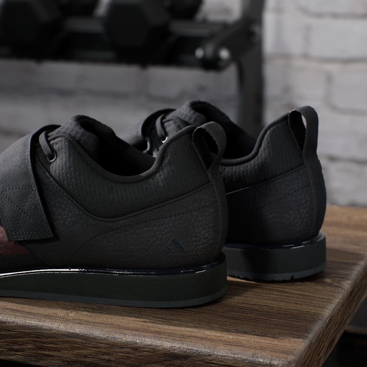 adidas Men's Powerlift 5 Weightlifting Shoes - Core Black / Core Black / Carbon