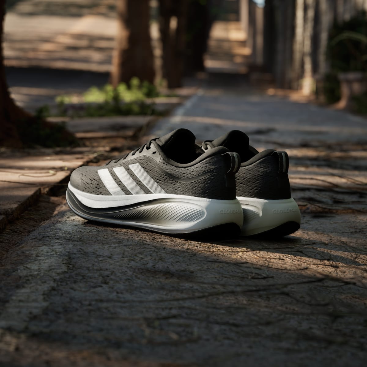 adidas Men's Response Pace Running Shoes - Grey Six / Matte Silver / Core Black
