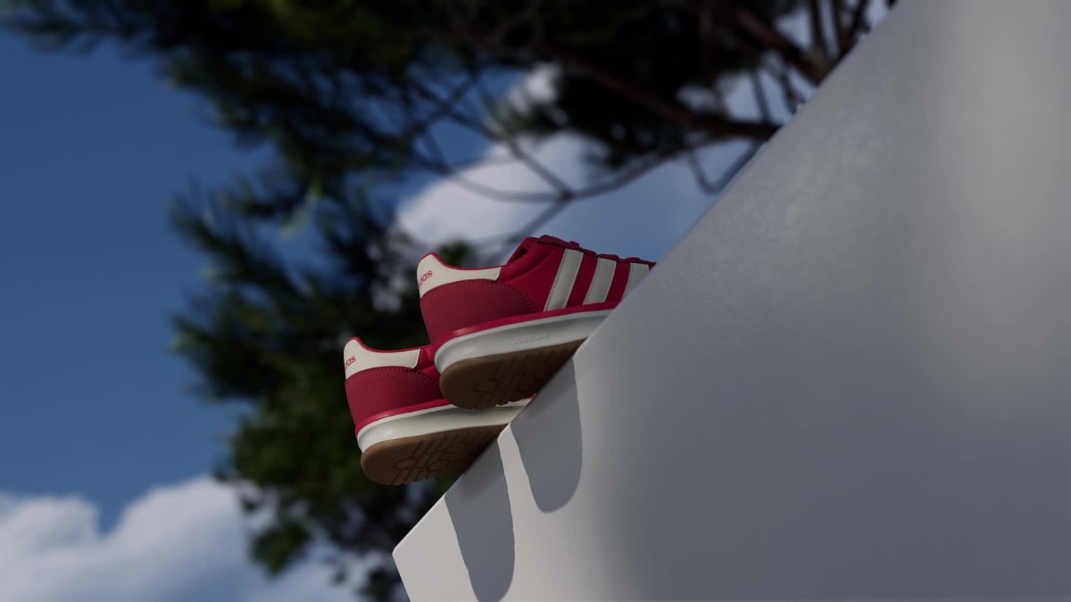 adidas Women's RUN 70s 2.0 Shoes - Pure Ruby / Off White / Better Scarlet