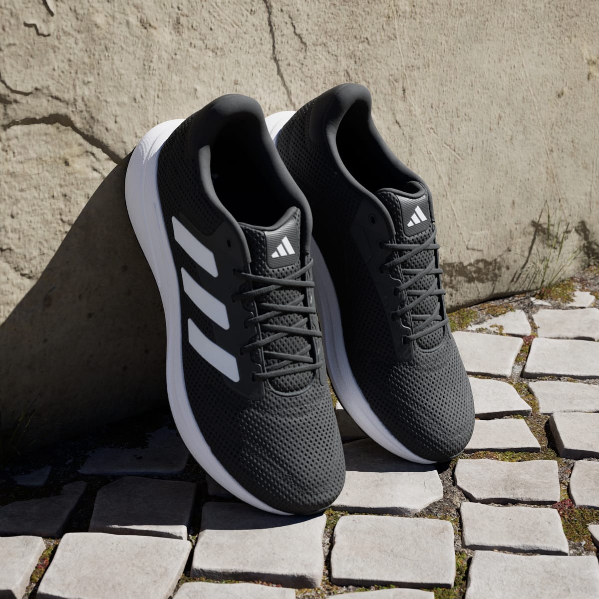 adidas Women's Response Runner Shoes - Core Black / Cloud White / Cloud White
