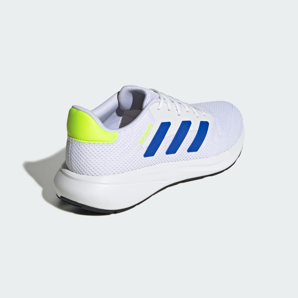adidas Women's Response Runner Shoes - Cloud White / Lucid Blue / Lucid Lemon