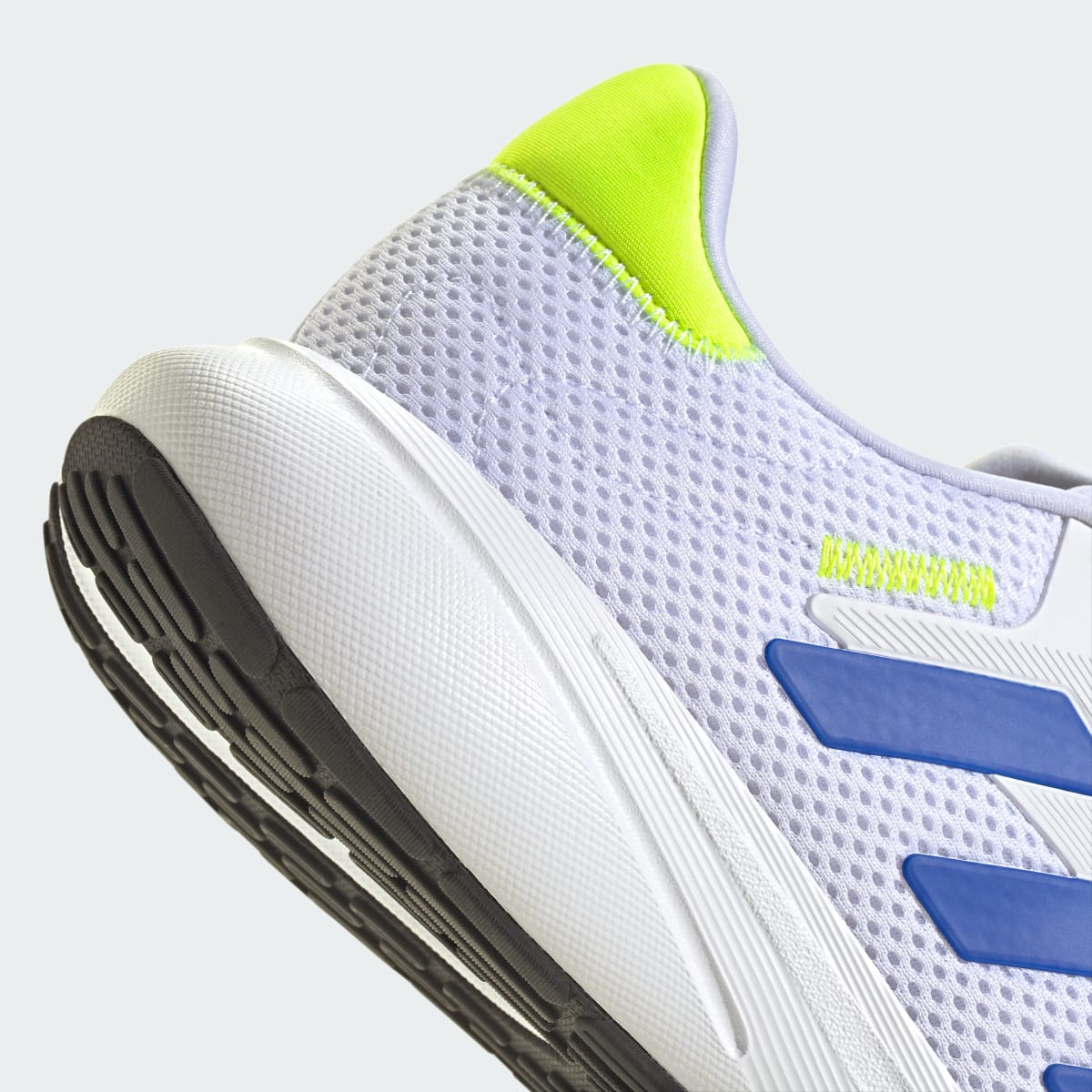 adidas Women's Response Runner Shoes - Cloud White / Lucid Blue / Lucid Lemon