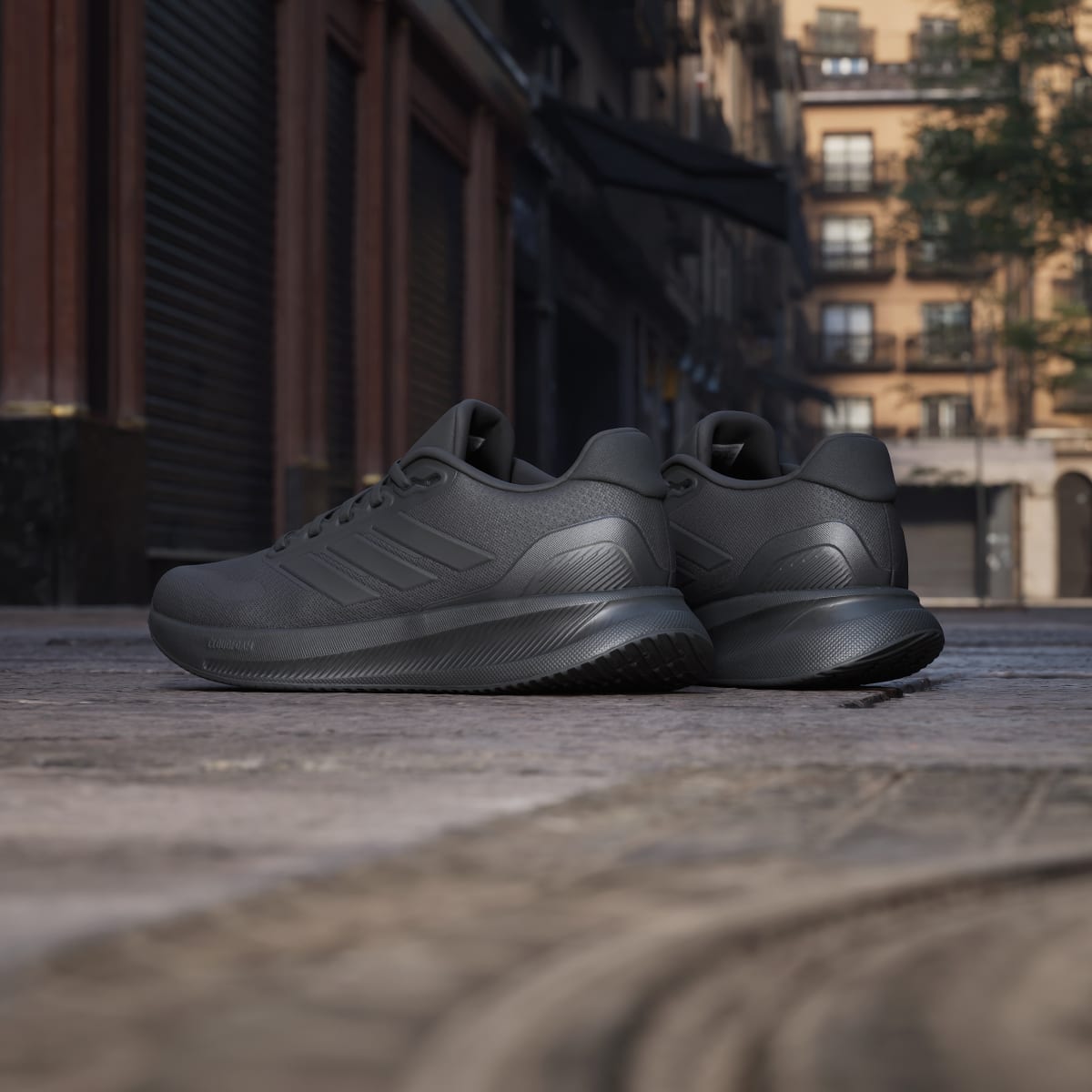 adidas Women's Runfalcon 5 Running Shoes - Core Black / Core Black / Core Black