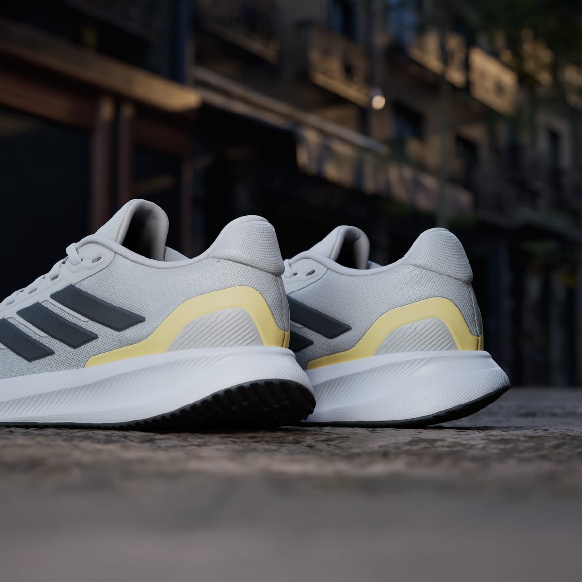 adidas Women's Runfalcon 5 Running Shoes - Grey One / Core Black / Cloud White