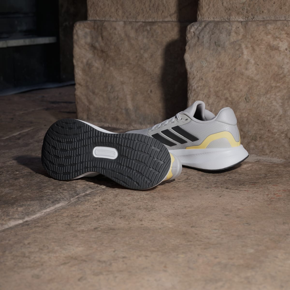 adidas Women's Runfalcon 5 Running Shoes - Grey One / Core Black / Cloud White