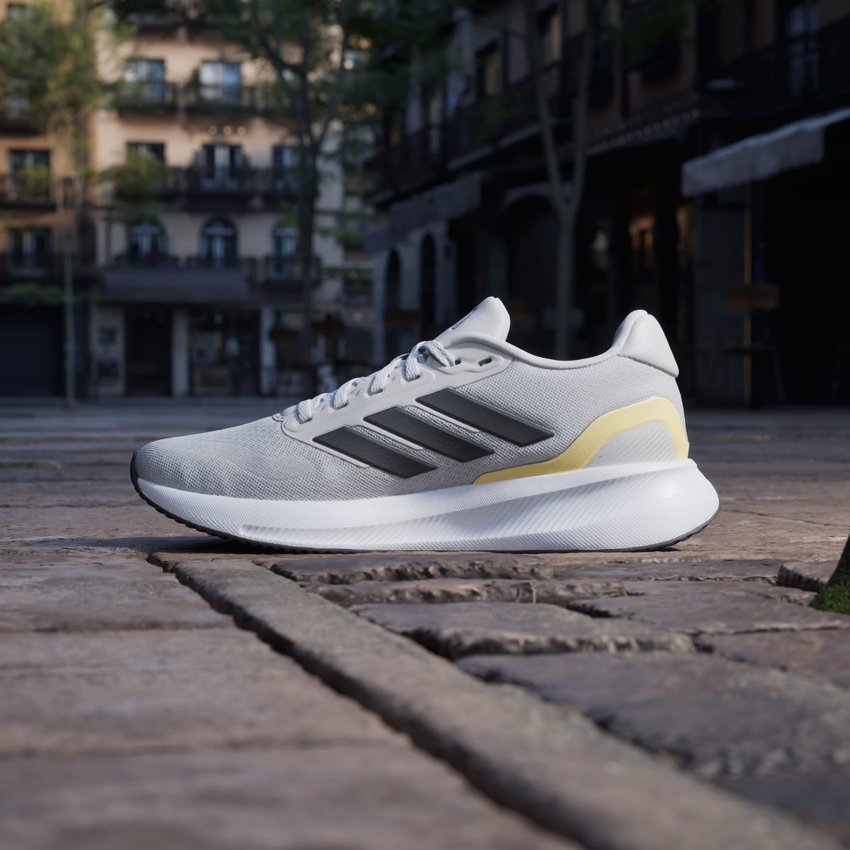 adidas Women's Runfalcon 5 Running Shoes - Grey One / Core Black / Cloud White