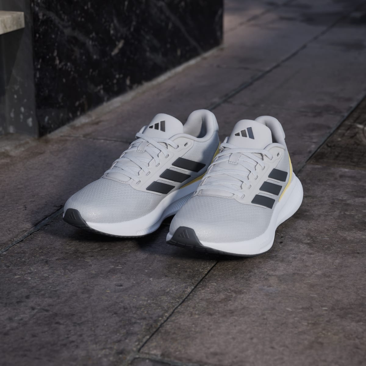 adidas Women's Runfalcon 5 Running Shoes - Grey One / Core Black / Cloud White