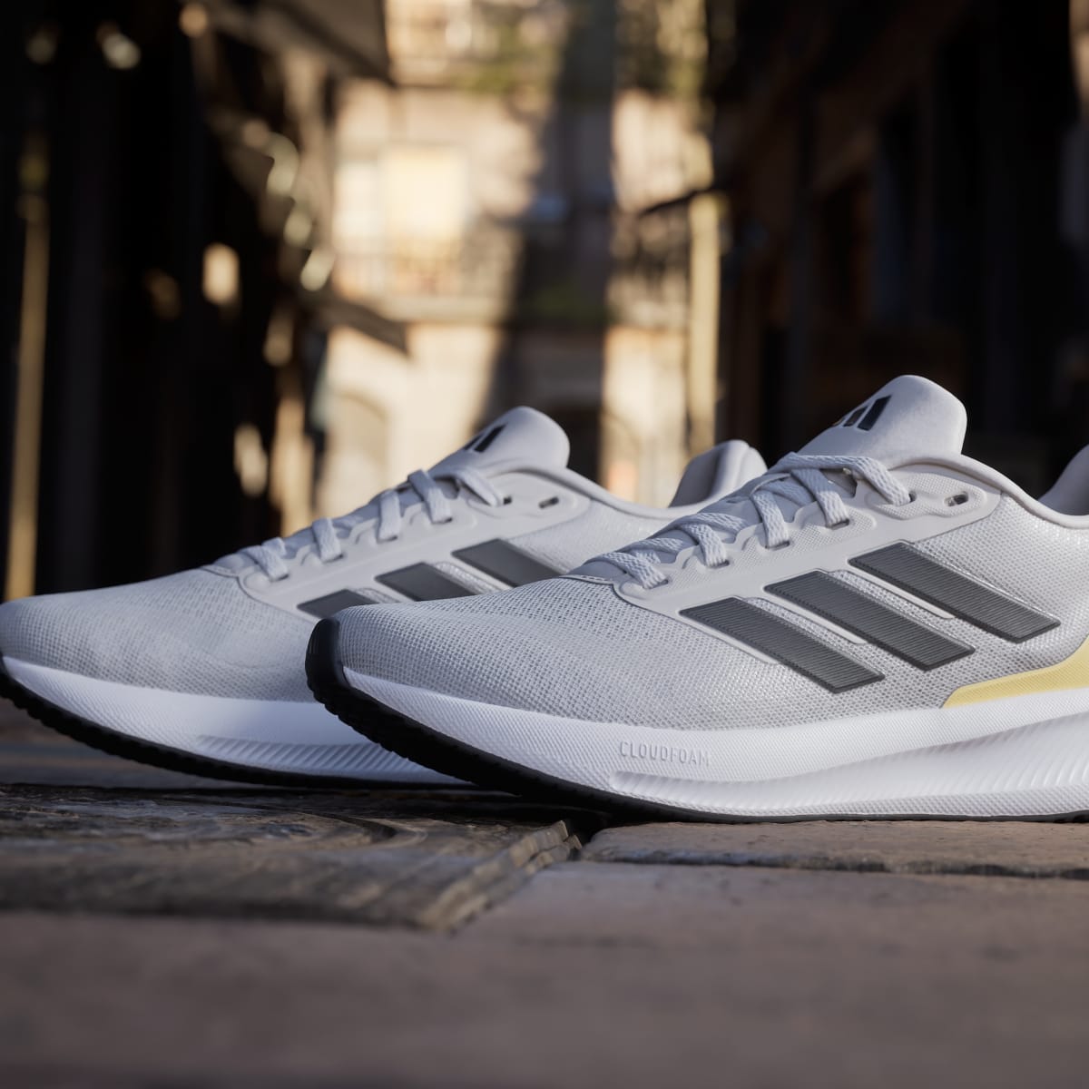 adidas Women's Runfalcon 5 Running Shoes - Grey One / Core Black / Cloud White