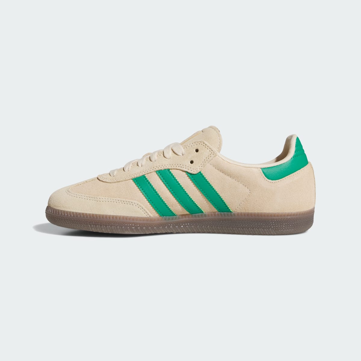adidas Men's Samba ADV Shoes - Sand Strata / Court Green / Gum